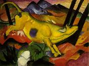 Franz Marc The Yellow Cow Germany oil painting artist